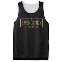 Emergency Department Er Nurse Mesh Reversible Basketball Jersey Tank