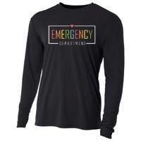 Emergency Department Er Nurse Cooling Performance Long Sleeve Crew