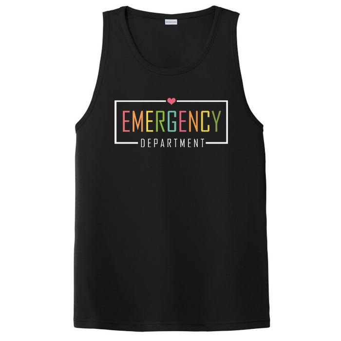 Emergency Department Er Nurse PosiCharge Competitor Tank