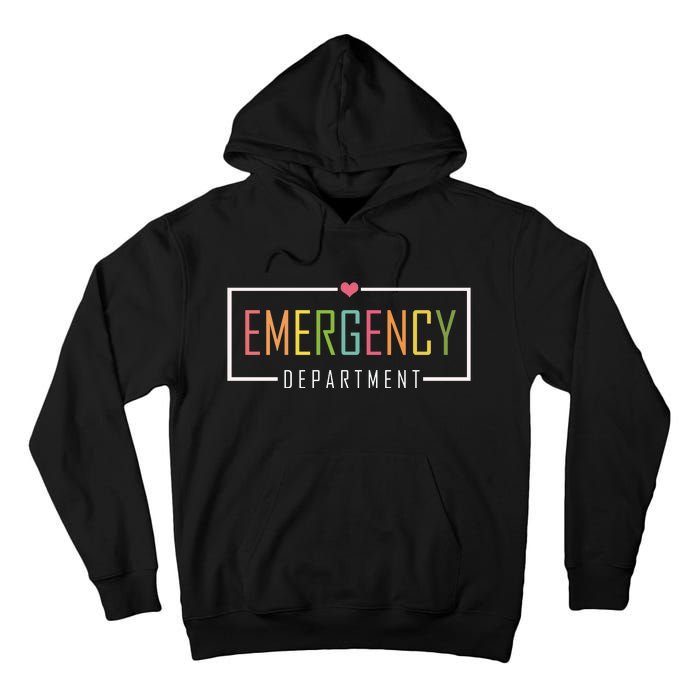 Emergency Department Er Nurse Tall Hoodie