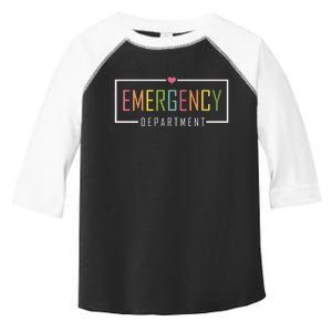 Emergency Department Er Nurse Toddler Fine Jersey T-Shirt