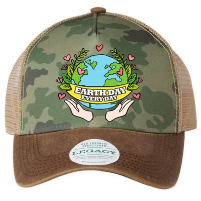 Earth Day Everyday Awareness Legacy Tie Dye Trucker Hat