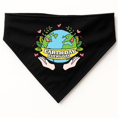Earth Day Everyday Awareness USA-Made Doggie Bandana
