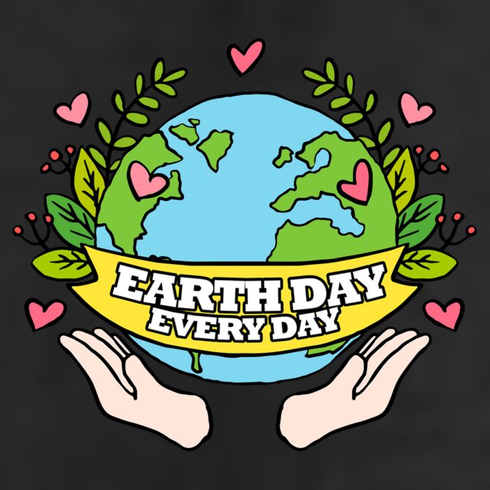 Earth Day Everyday Awareness Adult Drive Performance Visor