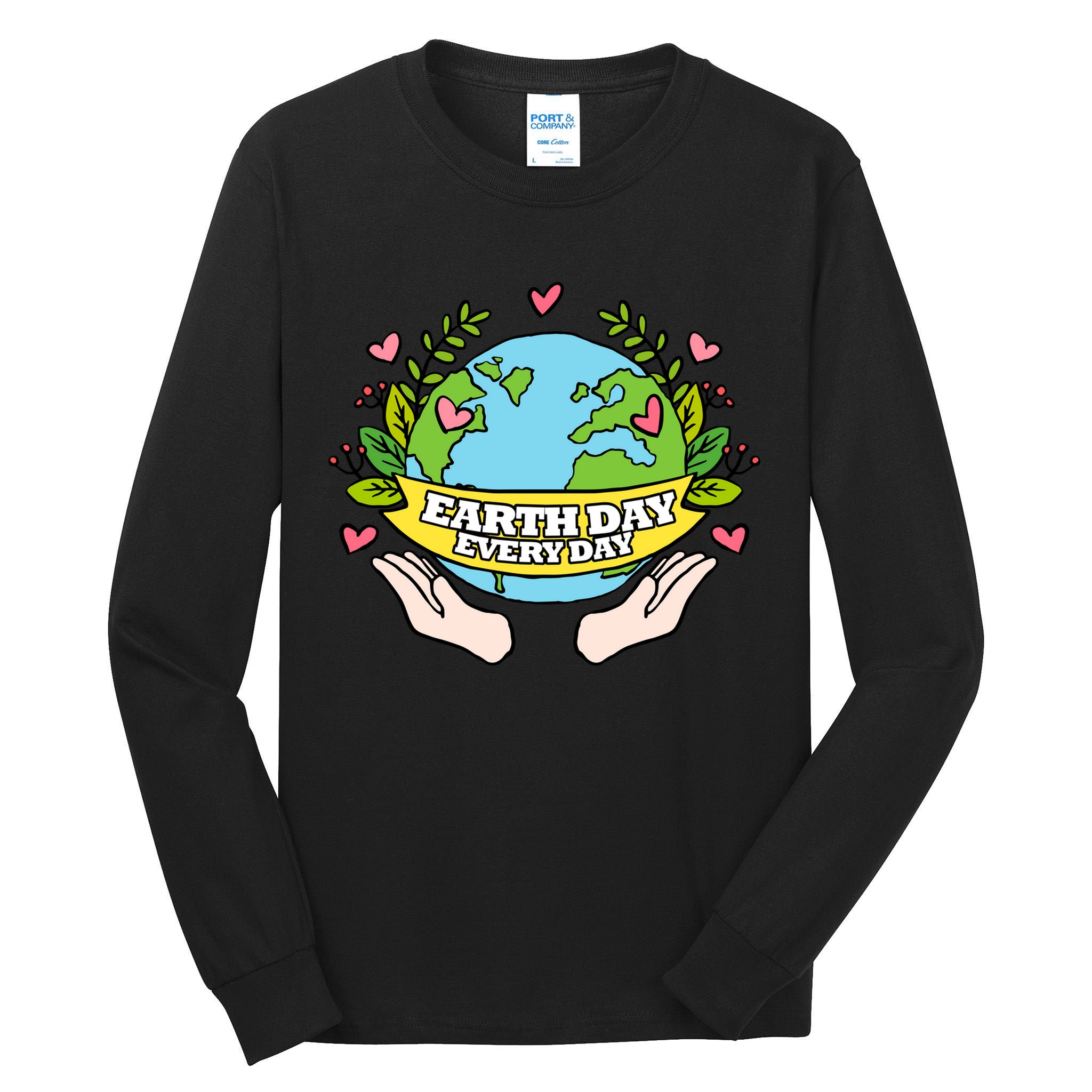 Earth Day Everyday Awareness Tall Long Sleeve T-Shirt