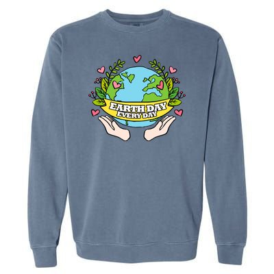 Earth Day Everyday Awareness Garment-Dyed Sweatshirt