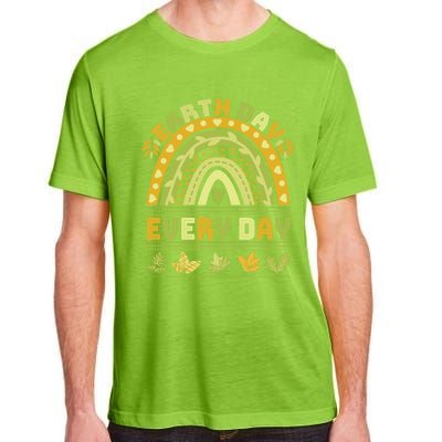 Earth Day Every Day Gift Earth Day Everyday Green Rainbow Funny Gift Adult ChromaSoft Performance T-Shirt