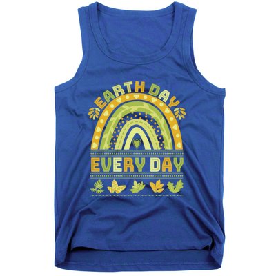 Earth Day Every Day Gift Earth Day Everyday Green Rainbow Funny Gift Tank Top