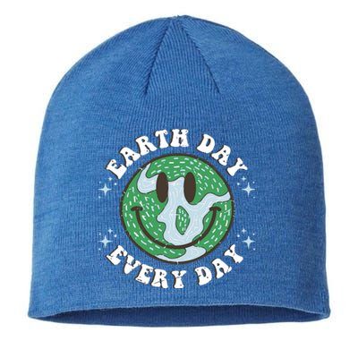 Earth Day Everyday Protect Our Planet Save Mother Earth Cool Gift Sustainable Beanie