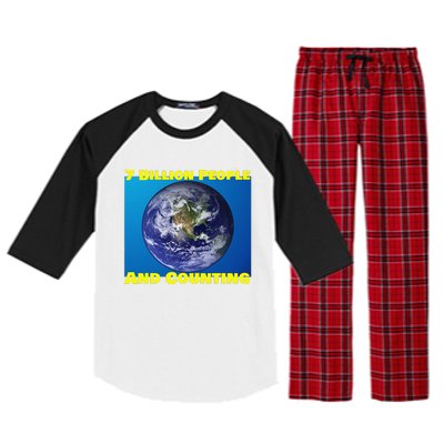 Earth Day Enviornment Climate Change Raglan Sleeve Pajama Set