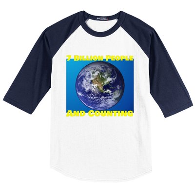 Earth Day Enviornment Climate Change Baseball Sleeve Shirt