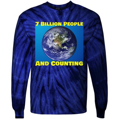 Earth Day Enviornment Climate Change Tie-Dye Long Sleeve Shirt