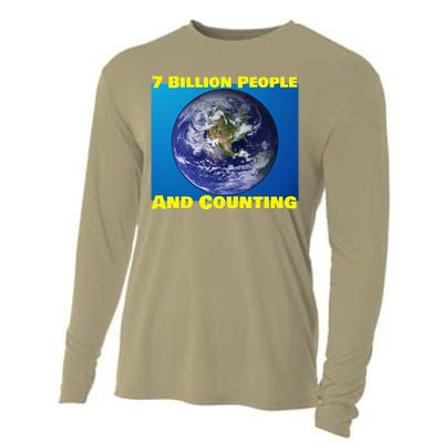 Earth Day Enviornment Climate Change Cooling Performance Long Sleeve Crew