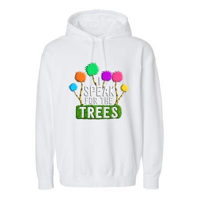 Earth Day Every Day Trees Make The Earth Green Again Gift Garment-Dyed Fleece Hoodie