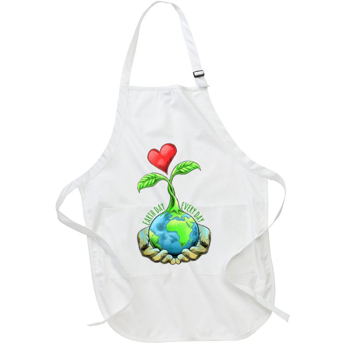 Earth Day Everyday Nature Heart Apron