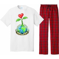 Earth Day Everyday Nature Heart Pajama Set