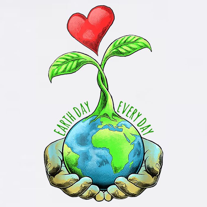 Earth Day Everyday Nature Heart Tank Top