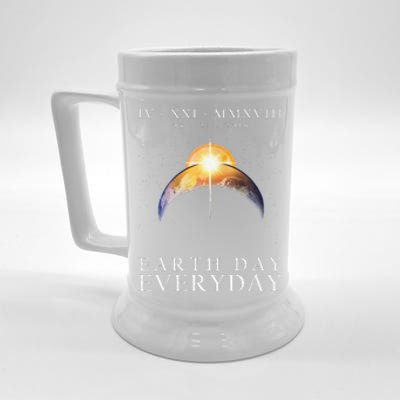 Earth Day Environmental Awareness Beer Stein