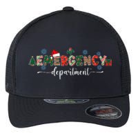 Emergency Department Er Nurse Christmas Emergency Room Flexfit Unipanel Trucker Cap