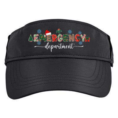 Emergency Department Er Nurse Christmas Emergency Room Adult Drive Performance Visor