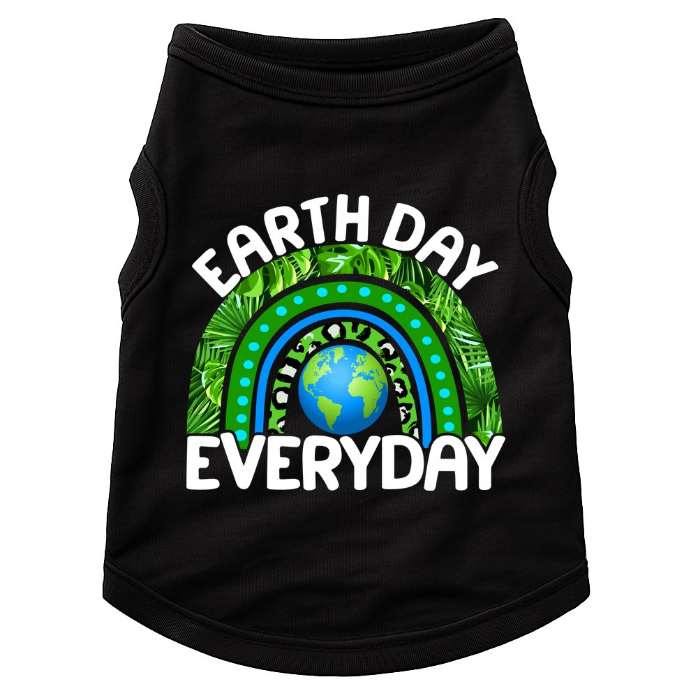 Earth Day Everyday Nature Rainbow Doggie Tank