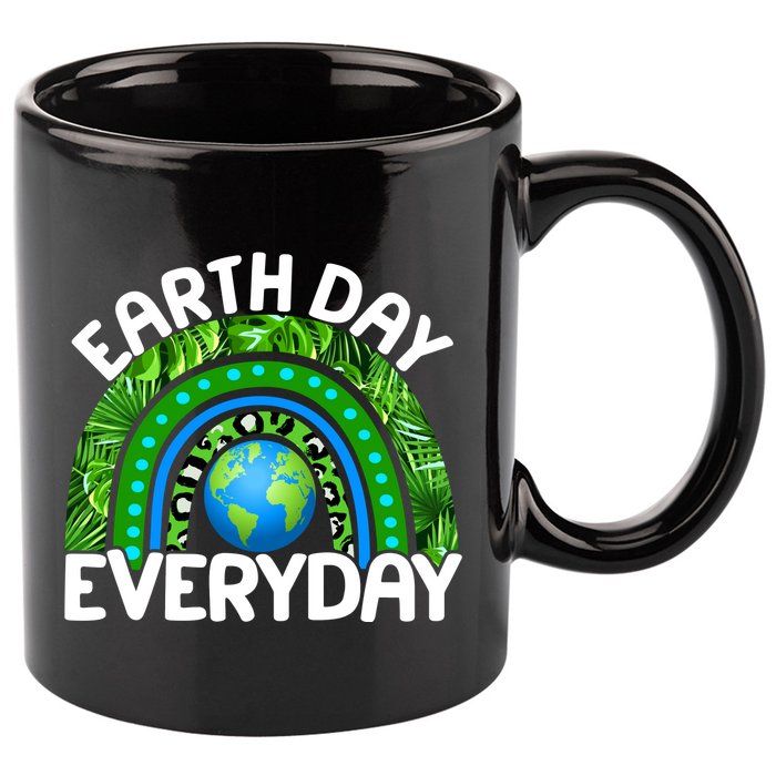 Earth Day Everyday Nature Rainbow 11oz C Handle Ceramic Mug