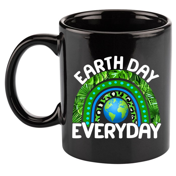 Earth Day Everyday Nature Rainbow 11oz C Handle Ceramic Mug