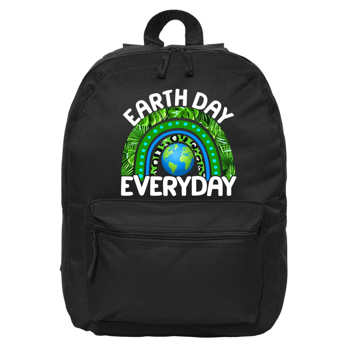 Earth Day Everyday Nature Rainbow 16 in Basic Backpack