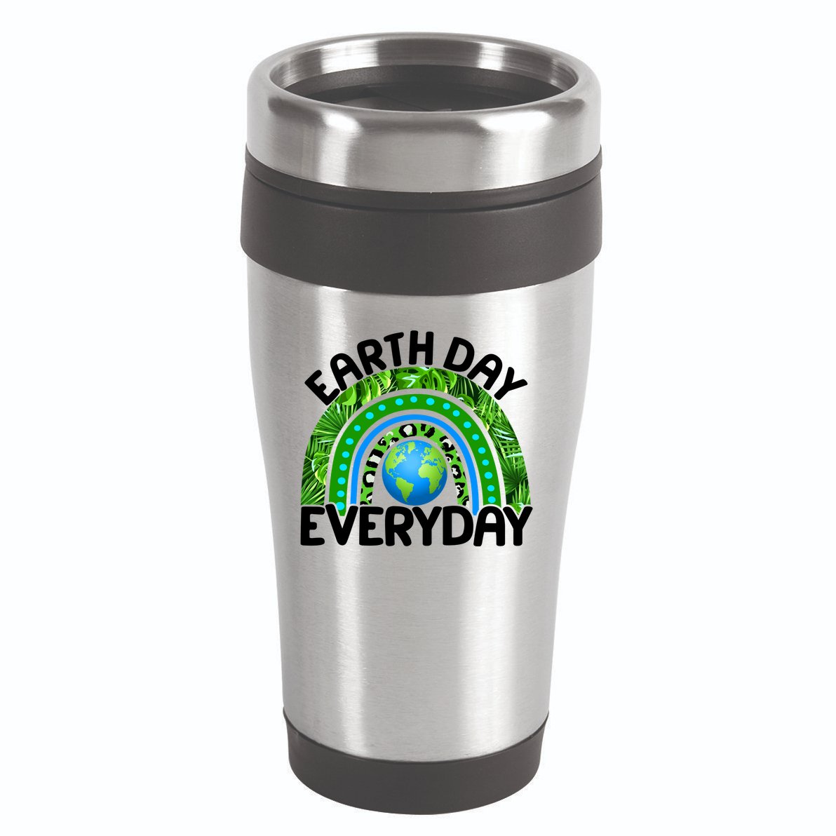 Earth Day Everyday Nature Rainbow 16oz Travel Tumbler