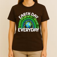 Earth Day Everyday Nature Rainbow T-Shirt