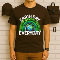 Earth Day Everyday Nature Rainbow T-Shirt