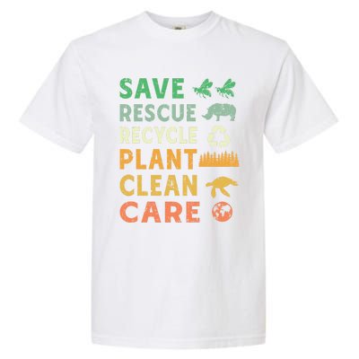 Earth Day Ecofriendly Message Garment-Dyed Heavyweight T-Shirt