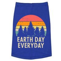 Earth Day Everyday Trees Retro Nature Environtalist Funny Gift Doggie Tank