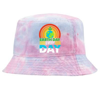 Earth Day Everyday Eco Awareness Tie-Dyed Bucket Hat