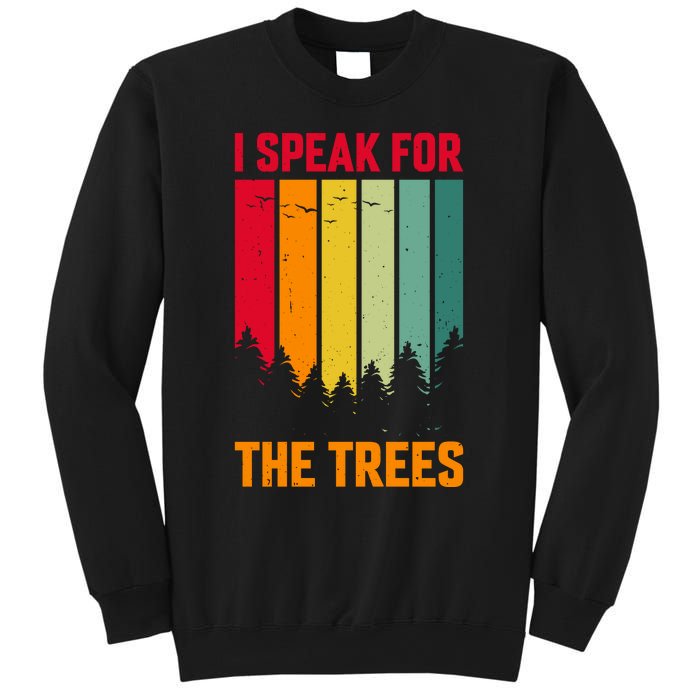 Earth Day Environmental Statement Graphic Sweatshirt