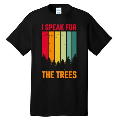 Earth Day Environmental Statement Graphic Tall T-Shirt