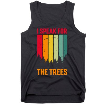 Earth Day Environmental Statement Graphic Tank Top