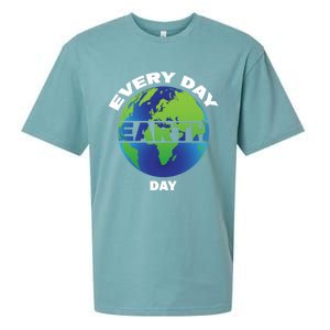 Earth Day Everyday Save The Earth Save Our Home Planet Earth Gift Sueded Cloud Jersey T-Shirt