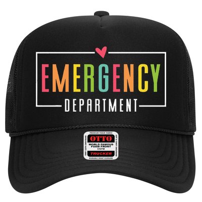 Emergency Department Emergency Room Healthcare Trucker Hat
