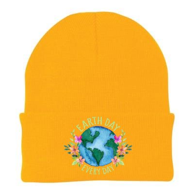 Earth Day Everyday Save The Planet Mother Earth Environt Gift Knit Cap Winter Beanie