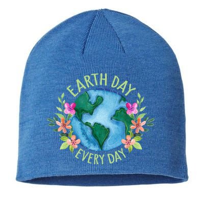 Earth Day Everyday Save The Planet Mother Earth Environt Gift Sustainable Beanie