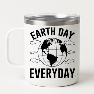 Earth Day Everyday Cool Gift 12 oz Stainless Steel Tumbler Cup