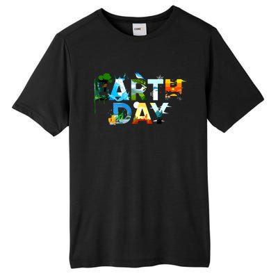 Earth Day Environmental Protection Save Tree Animals Tall Fusion ChromaSoft Performance T-Shirt