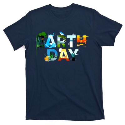 Earth Day Environmental Protection Save Tree Animals T-Shirt