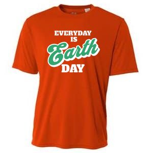 Earth Day Everyday Day Is Earth Day Climate Change Planet Meaningful Gift Cooling Performance Crew T-Shirt