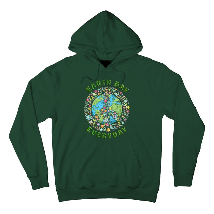 Earth Day Every Day Aesthetic Earth Day Hoodie