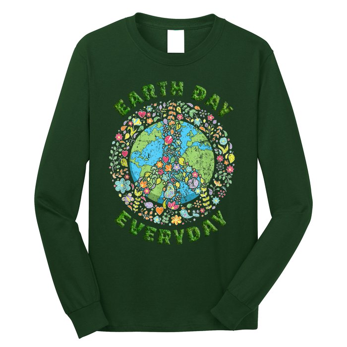 Earth Day Every Day Aesthetic Earth Day Long Sleeve Shirt