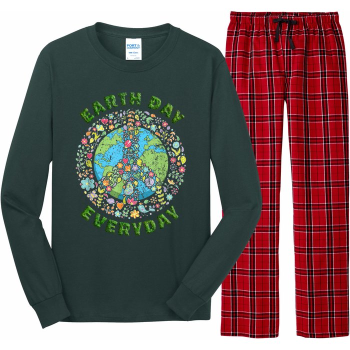 Earth Day Every Day Aesthetic Earth Day Long Sleeve Pajama Set