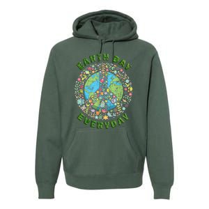 Earth Day Every Day Aesthetic Earth Day Premium Hoodie