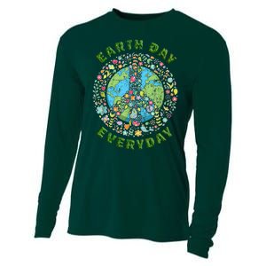 Earth Day Every Day Aesthetic Earth Day Cooling Performance Long Sleeve Crew